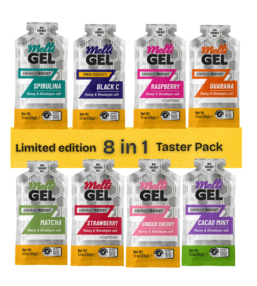 MelliGel Limited Edition Multiflavour Pack