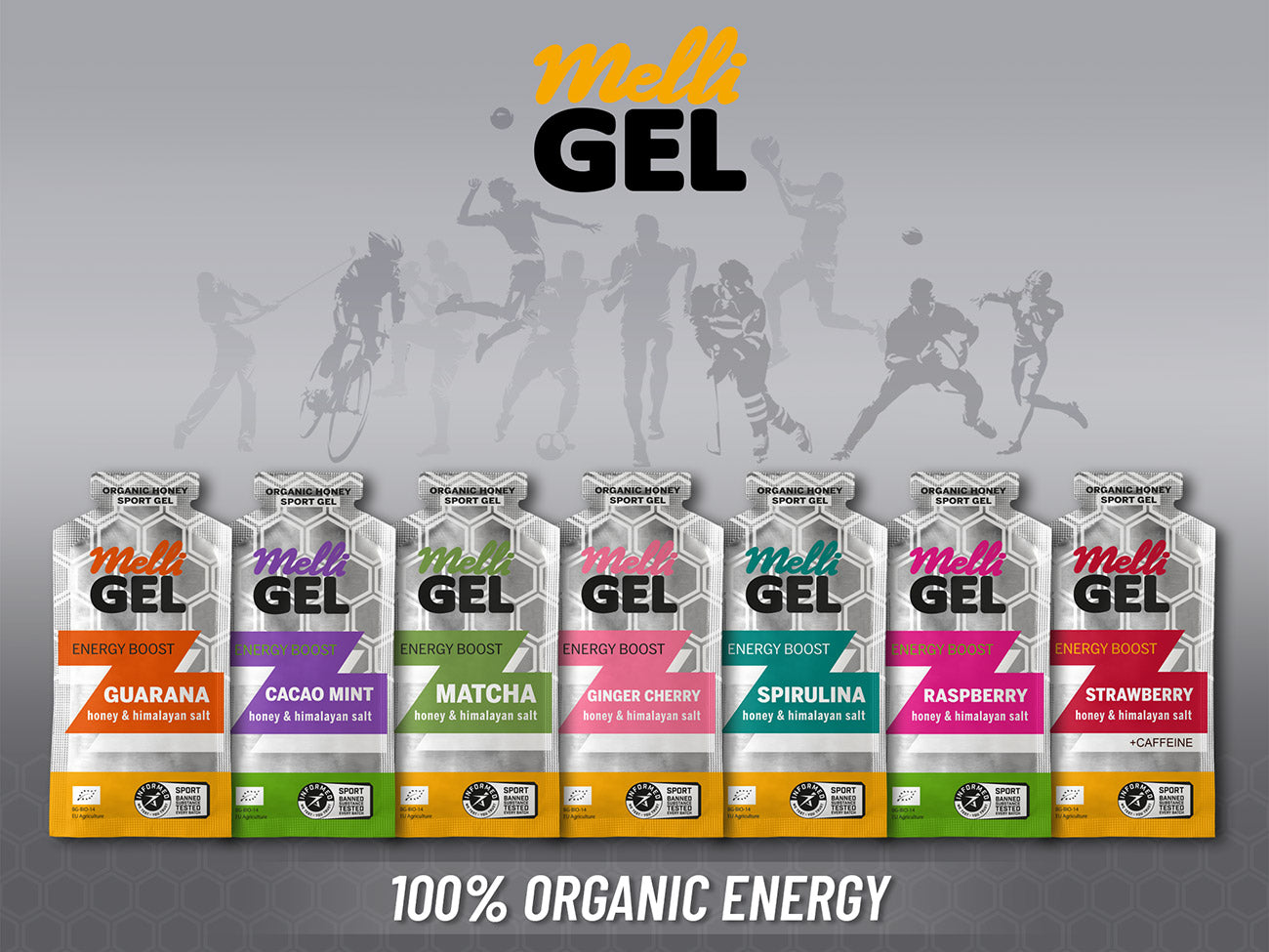 MelliGel Raspberry + Caffeine