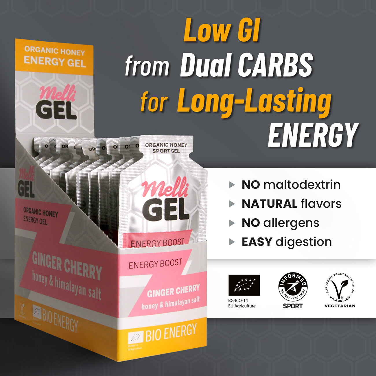 MelliGel Ginger Cherry