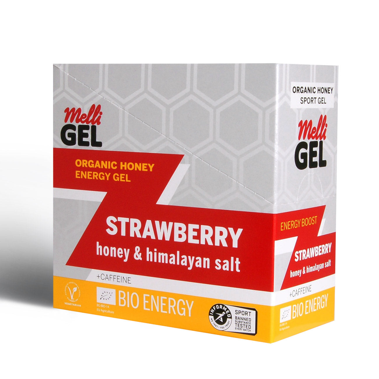 MelliGel Strawberry + Caffeine